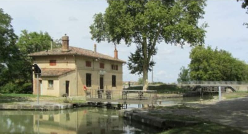 Canal du Midi entre Paul Sabatier et Montesquieu-Lauragais - Toulouse