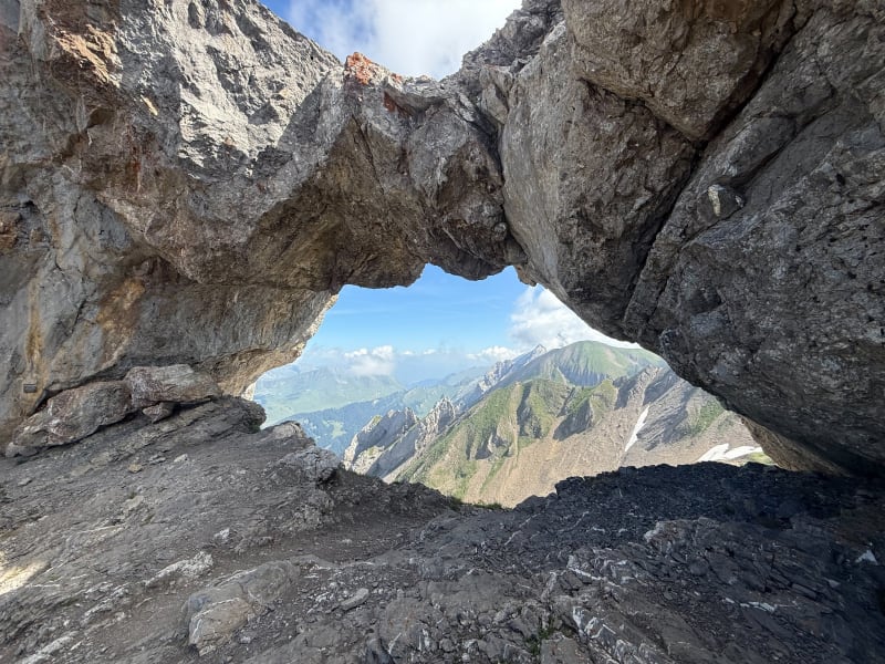 Tête Pelouse et Trou de la Mouche - La Clusaz