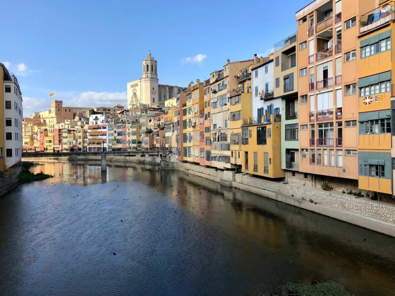 Le vieux Gérone par les remparts - Girona