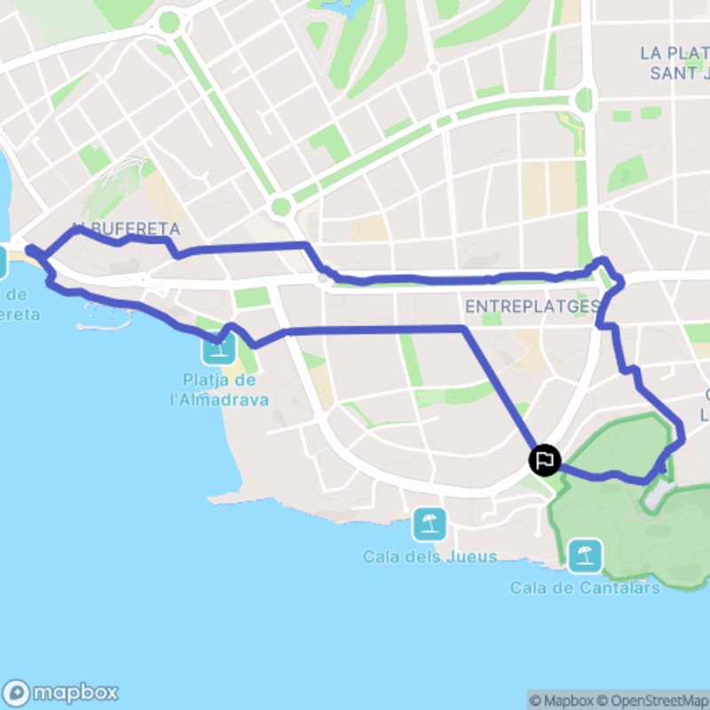 Randonnée à Alacant / Alicante : Exploration de l'Avinguda Costa Blanca - Alacant