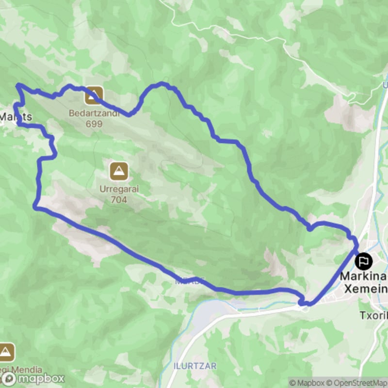 Randonnée nature au cœur de Markina-Xemein depuis Artibai kalea - Markina-Xemein