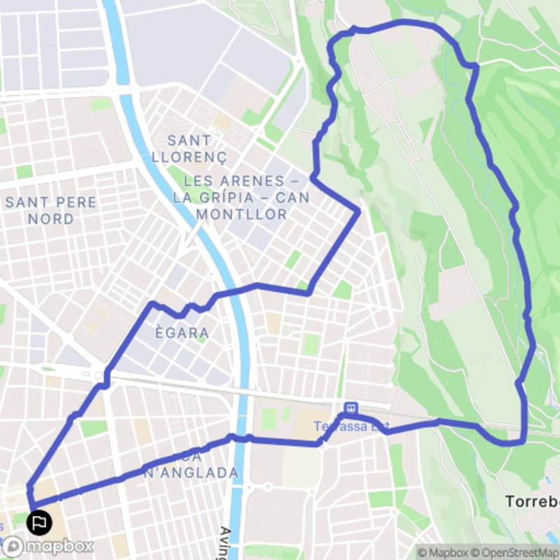 Randonnée à Terrassa : Exploration des Camins et du GR 173 au départ de TR5 - Terrassa