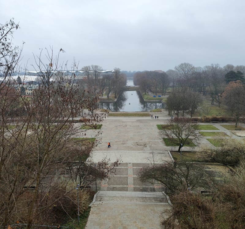 Piękne parki na Powiślu - Warsaw