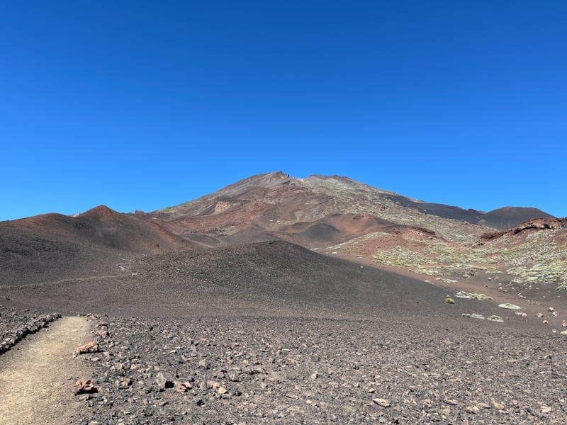 Volcan pico Viejo y Montana Chahorra - Guía de Isora