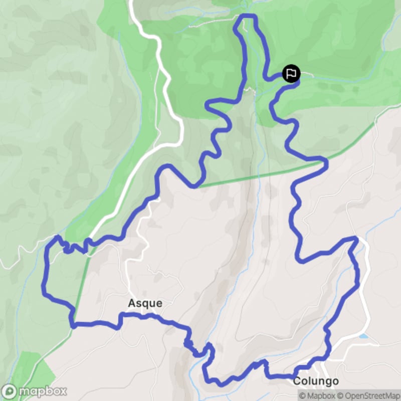 Randonnée au départ du Barranco Palomeras del Fornocal à Colungo, Aragón - Colungo