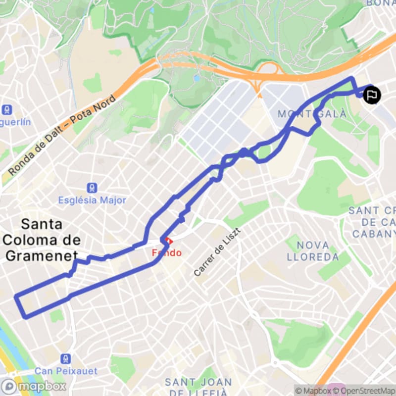 Randonnée à Benidorm : Découverte des sentiers au départ de l'Avinguda del Derramador - Badalona