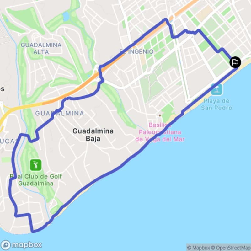 Randonnée à Marbella au départ de San Pedro Alcántara - Marbella