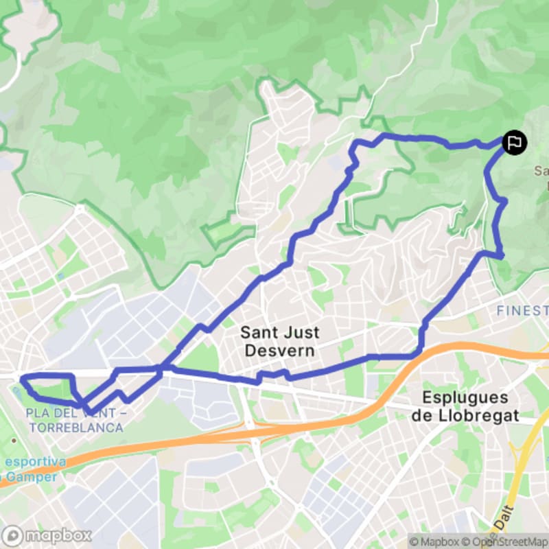 Randonnée à Esplugues de Llobregat: Exploration des sentiers naturels - Barcelona