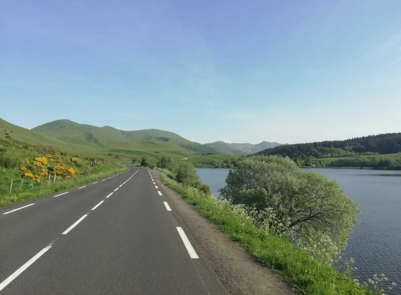 Grand Tour de la Banne à vélo de route par le lac de Guéry - Murat-le-Quaire