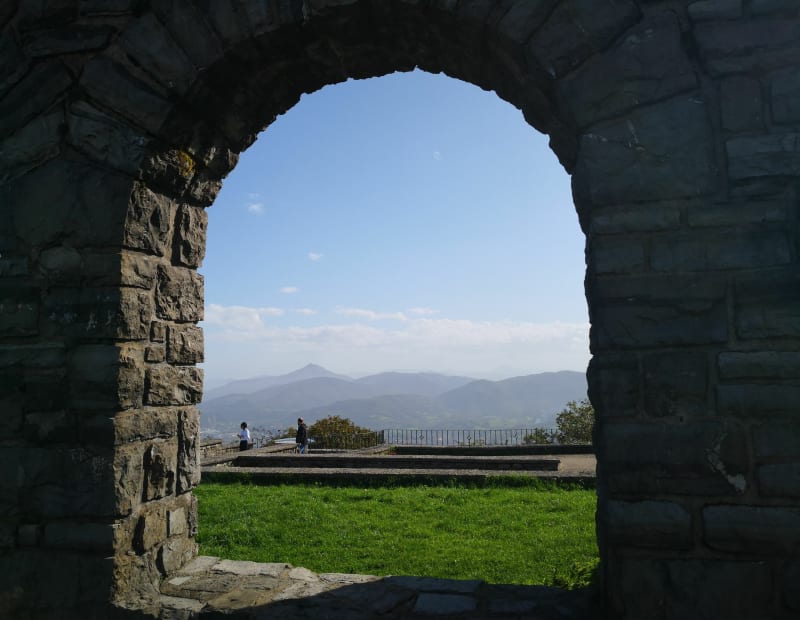 Parcours avec vue magnifique à Fontarabia - Jaizkibel