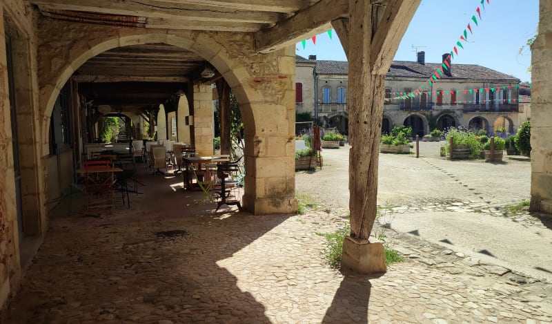 Bastide d'Armagnac par les campagnes - Cazaubon