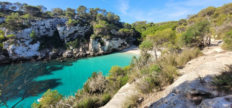 Menorca Cala Galdana, Macarella, Turqueta - Serpentona