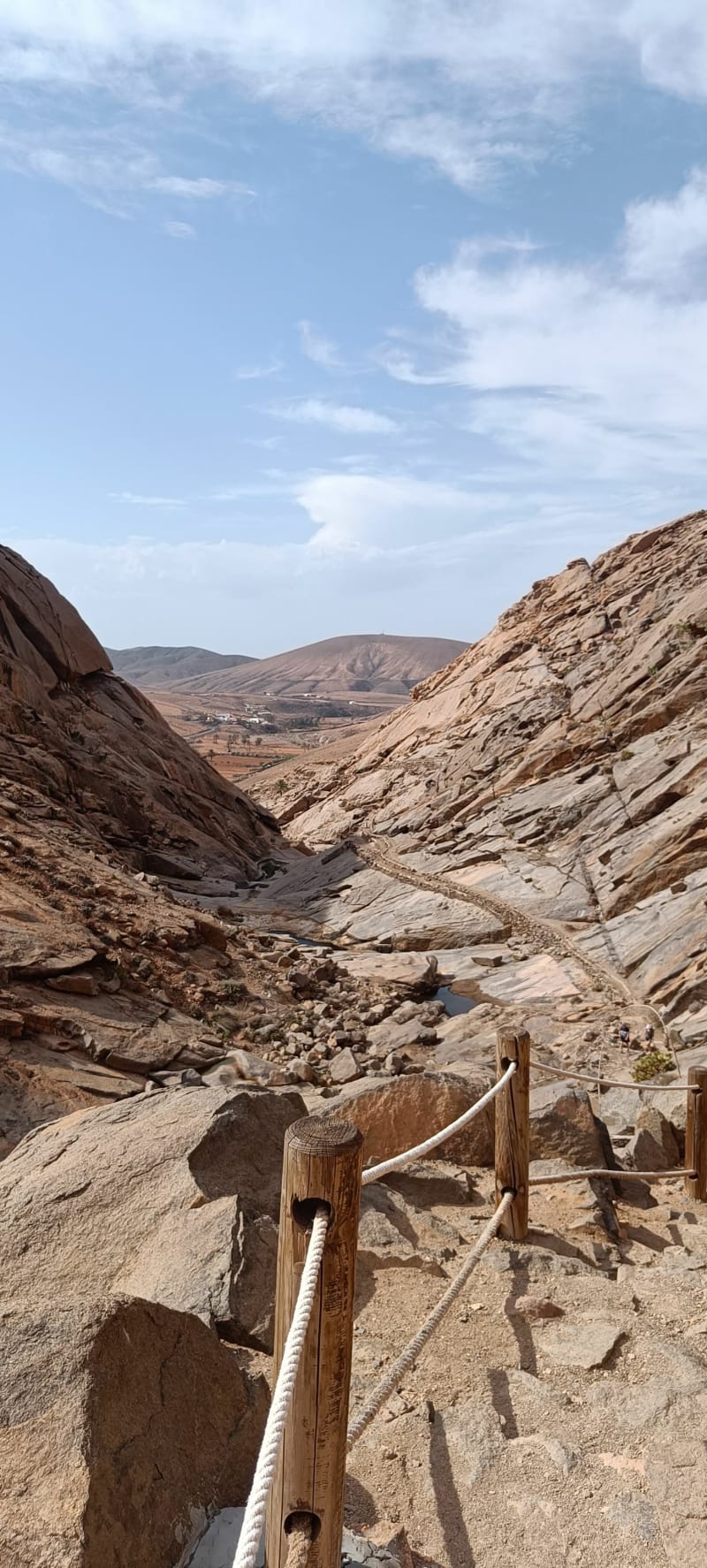 Le barrage de Betancuria, Fuerteventura - Pájara