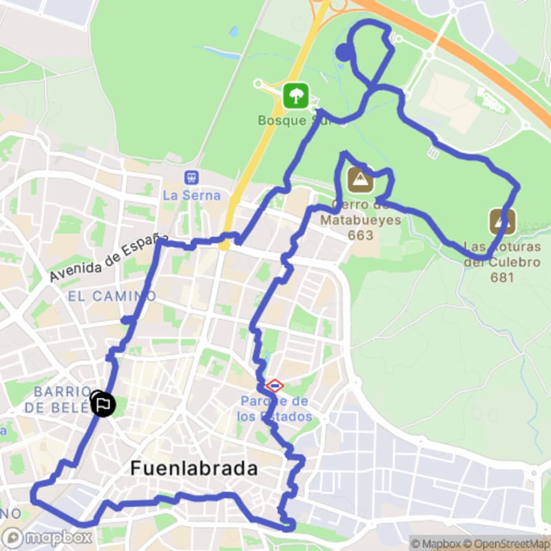 Randonnée à Fuenlabrada: Découverte des paysages depuis le Barrio de Belén - Fuenlabrada