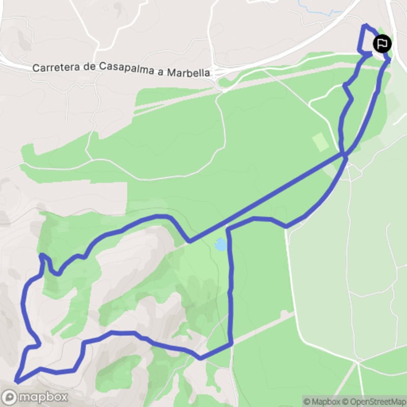 Randonnée à Coín : Exploration des sentiers depuis Miravalle Los Montecillos - Coín