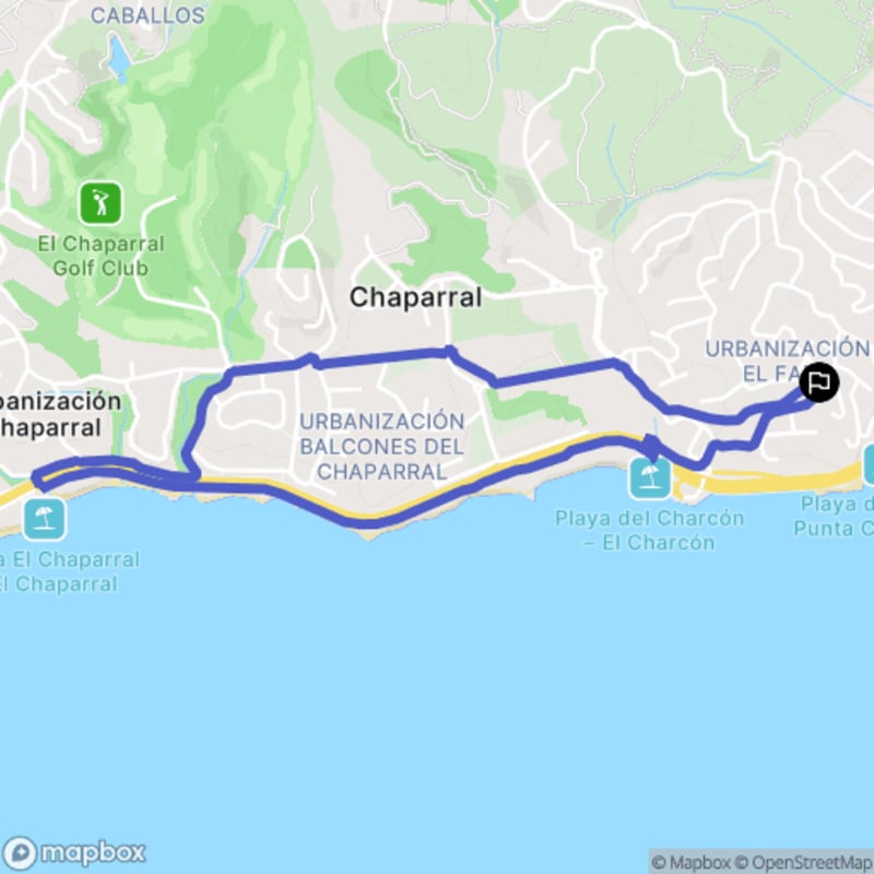 Randonnée au départ de Chaparral : Exploration des sentiers de Mijas - Las Lagunas de Mijas