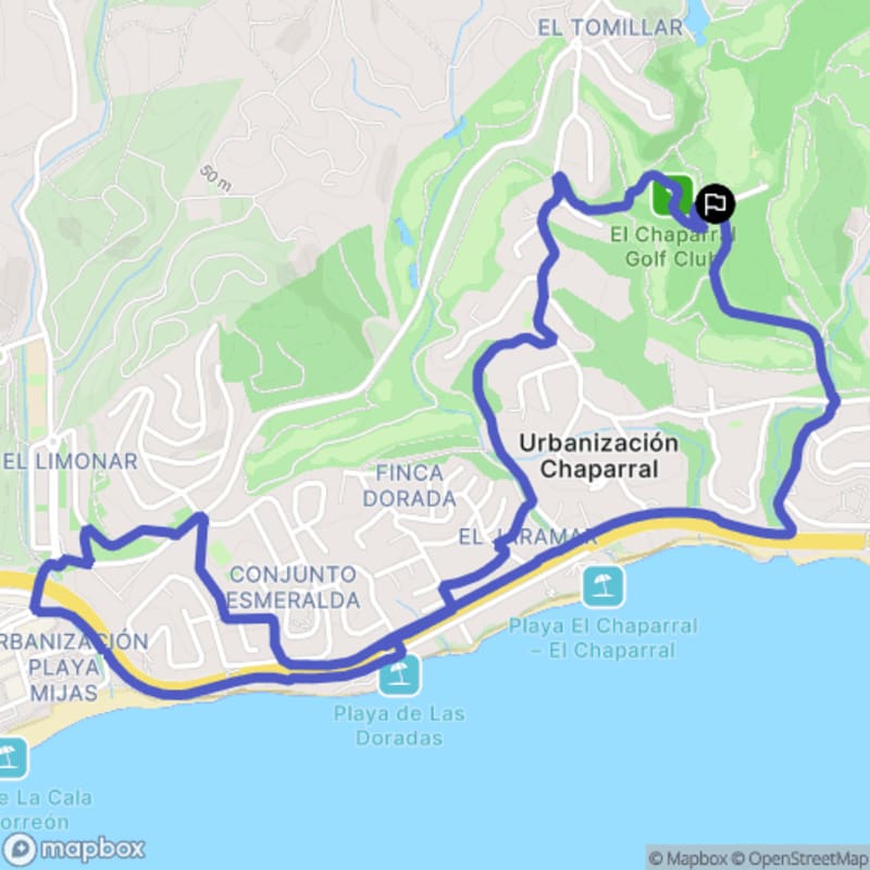 Randonnée à Mijas : Découverte des sentiers naturels au départ de Chaparral - Las Lagunas de Mijas