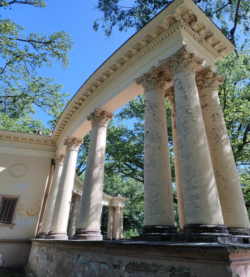 PARK IM. JÓZEFA PIłSUDSKIEGO "NA ZDROWIU" W ŁDZI 
(NA ZDROWI - Łódź