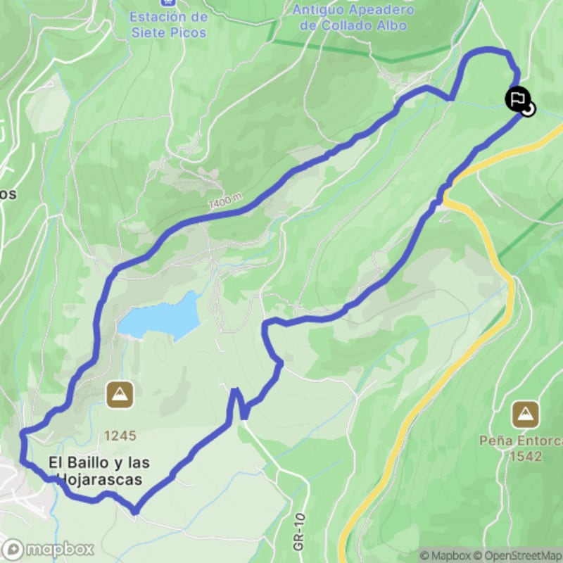 Randonnée à Los Baldíos depuis la Carretera de Collado Villalba - Navacerrada