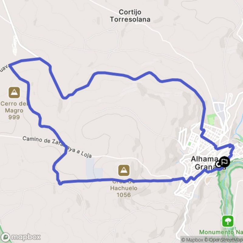 Randonnée à Alhama de Granada : découverte des panoramas andalous - Alhama de Granada