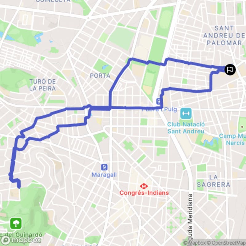Randonnée à Barcelone depuis Sant Andreu : Découverte de Catalunya - Barcelona