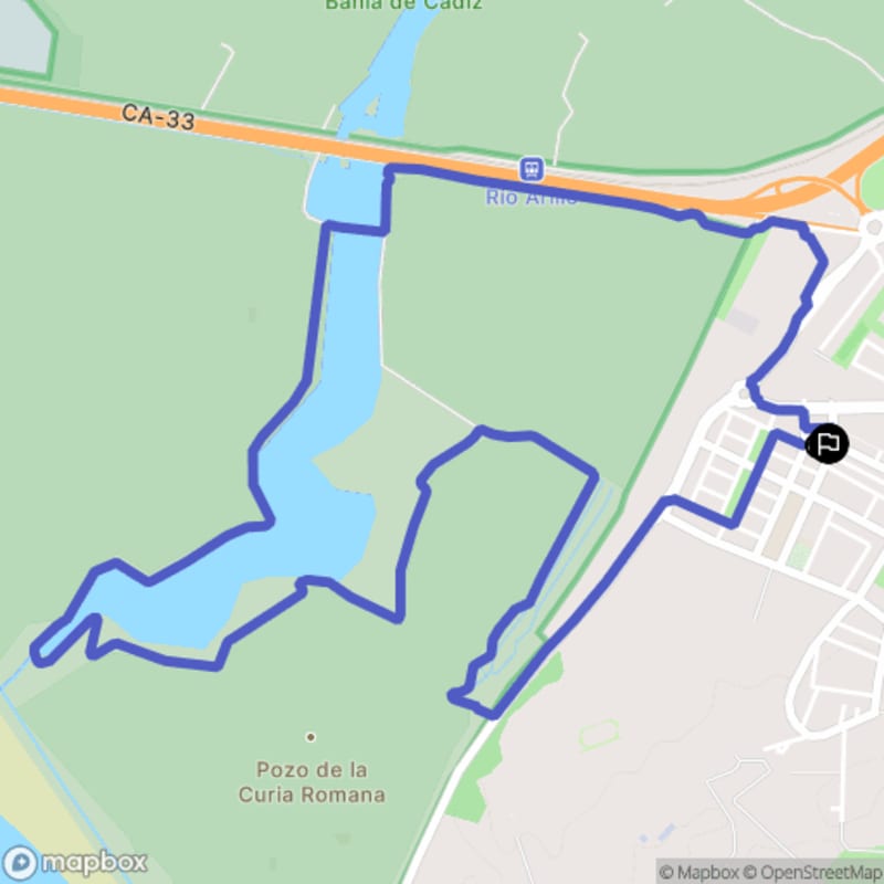 Randonnée à San Fernando : Exploration des paysages andalous au départ de Calle Corta - San Fernando