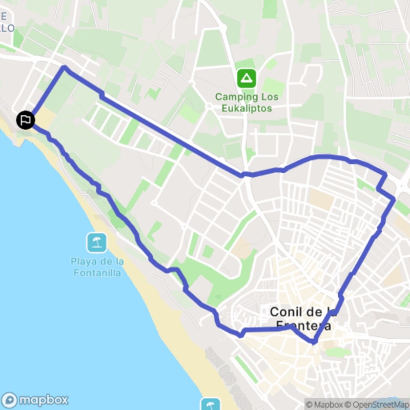 Randonnée à Conil de la Frontera : Mirador El Roqueo et sites historiques