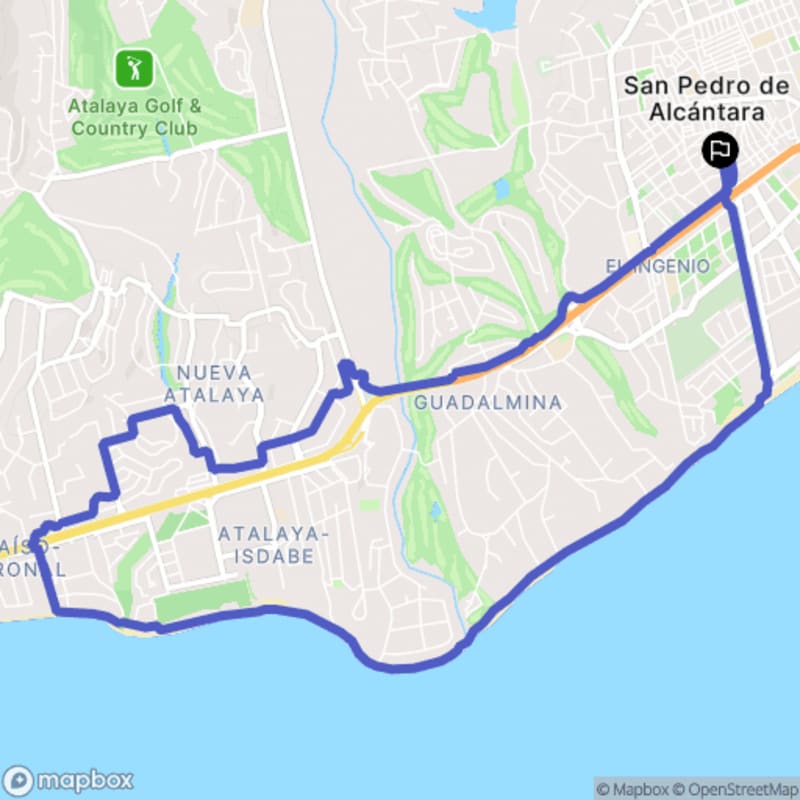Randonnée à Marbella au départ de Guadalmina, Andalousie - San Pedro Alcántara