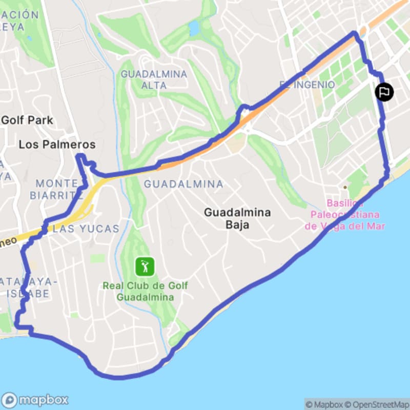 Randonnée à Marbella au départ de San Pedro Alcántara - Marbella