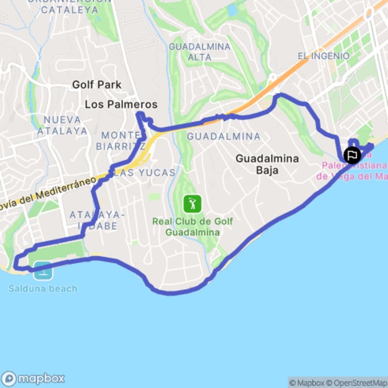 Randonnée au départ de Guadalmina, Marbella en Andalousie - Marbella