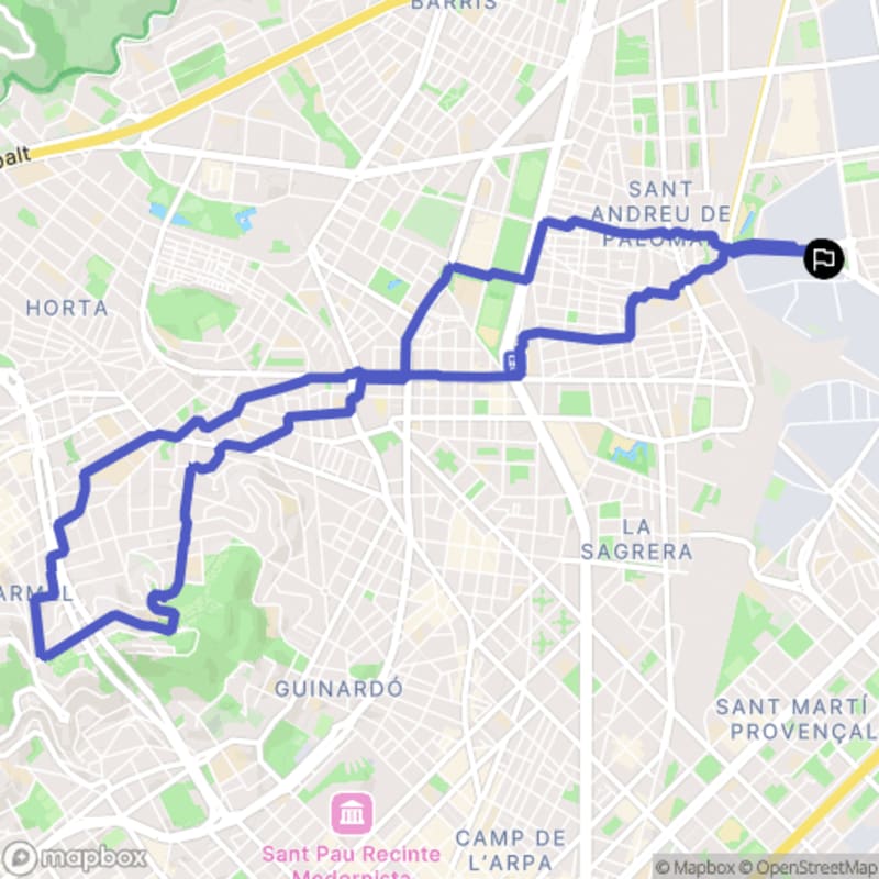 Randonnée au départ de Sant Andreu, Barcelona : Exploration des sentiers - Barcelona