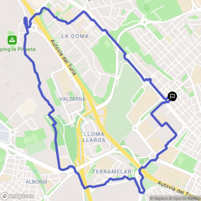 Randonnée à Burjassot: Exploration des sentiers nature au départ de Calle de San Miguel - Burjassot