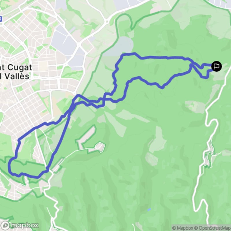 Randonnée à Cerdanyola del Vallès au départ de Can Coll, Catalunya - Cerdanyola del Vallès