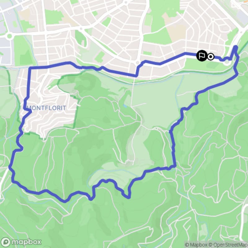 Randonnée à Cerdanyola del Vallès au départ de Carretera de Sant Cugat - Cerdanyola del Vallès