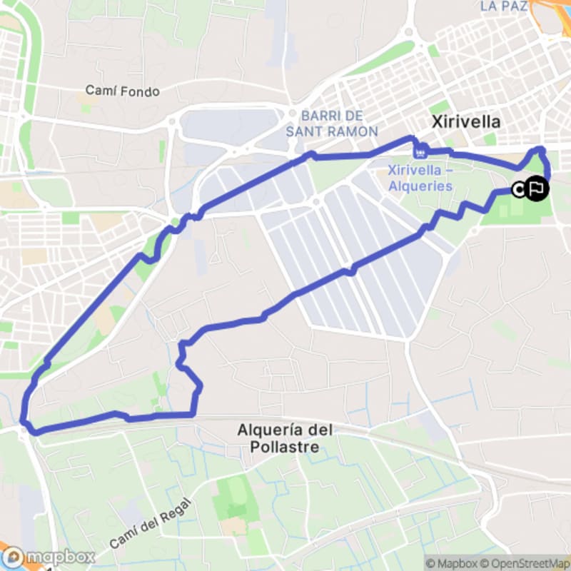 Randonnée nature au départ de Carrer del Poliesportiu à Xirivella - Xirivella