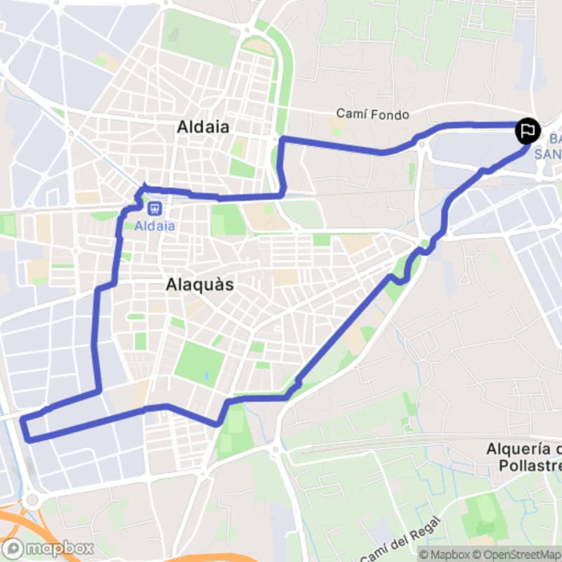 Randonnée à Aldaia au départ de l'Alquería de Dolores, Comunitat Valenciana - Aldaya