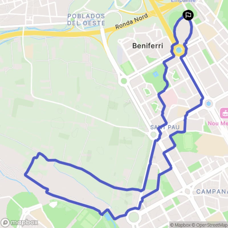 Randonnée nature au cœur de València depuis Pobles de l'Oest - València