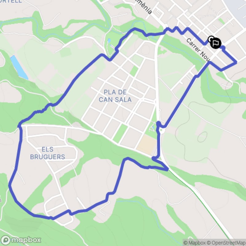 Randonnée au départ de Can Garriga à Santa Maria de Palautordera - Santa Maria de Palautordera