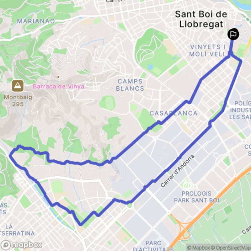 Randonnée à Sant Boi de Llobregat : Exploration des sentiers Catalans - Sant Boi de Llobregat