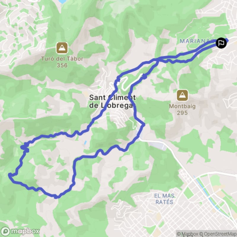 Randonnée au Camí de l'Ermita de Sant Ramon à Sant Boi de Llobregat - Sant Boi de Llobregat