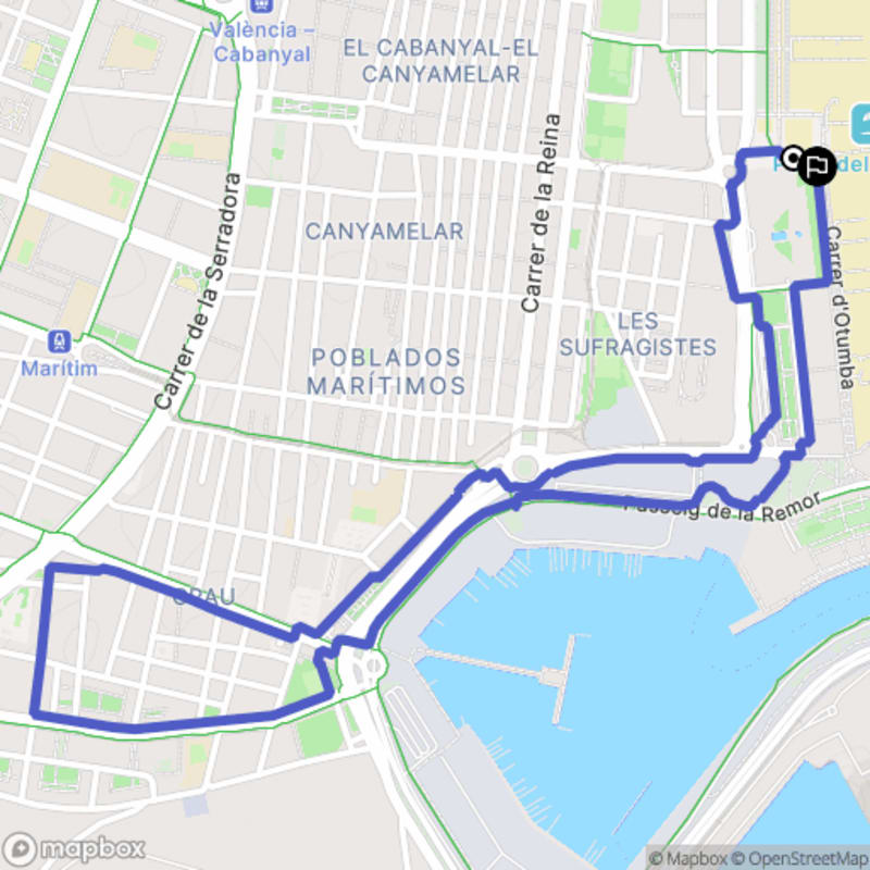 Randonnée côtière à València depuis Poblats Marítims - València