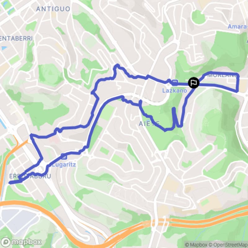 Randonnée à Donostia au départ d'Amara, Morlans : Parcours pédestre au Pays Basque - Donostia