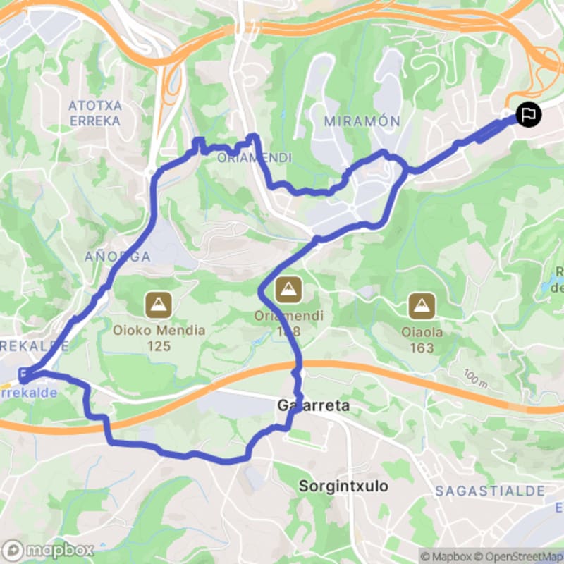 Randonnée à Donostia/San Sebastián au départ de Miramón - Donostia-San Sebastián