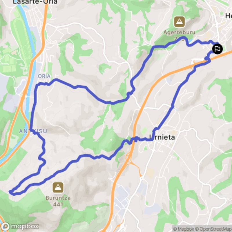 Randonnée au départ de Karabel, Hernani, Euskadi - Hernani