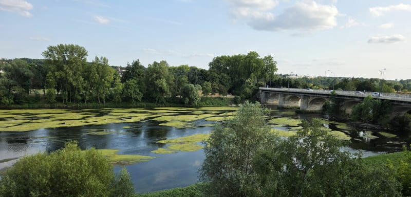 Circuit Verdun, la gloriette, golf, le lac et l'île Balzac. - Tours