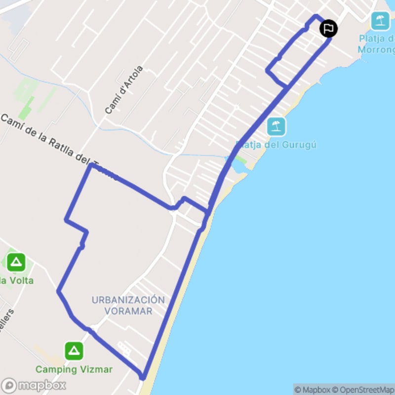 Randonnée à Benicarló au départ de Carrer del 9 d'octubre - Benicarló