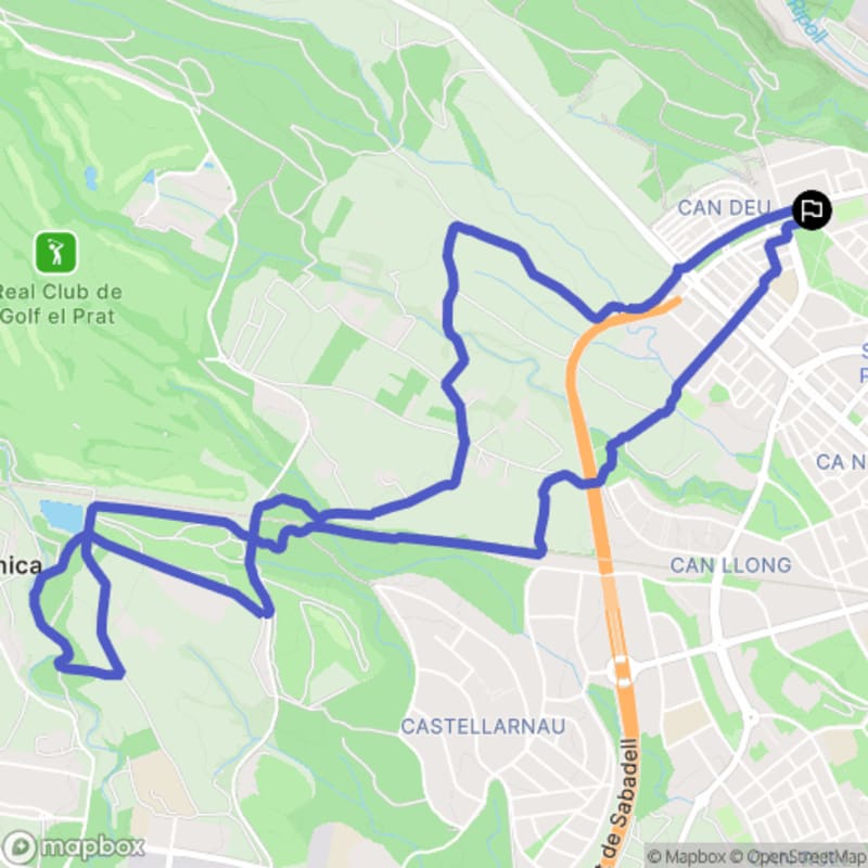 Randonnée au départ du Carrer de l'Himàlaia à Sabadell, Catalogne - Sabadell