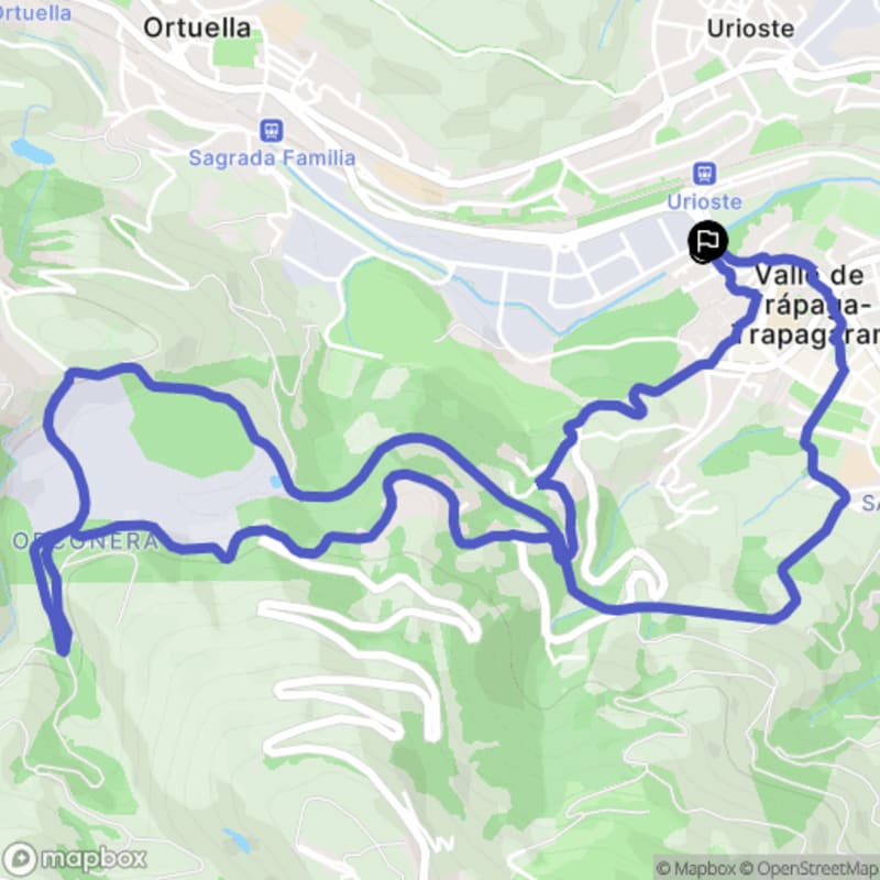 Randonnée à Valle de Trápaga-Trapagaran au départ d'Escontrilla Alta - Trapagaran