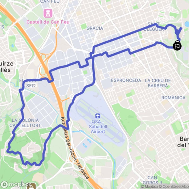 Randonnée au Camí de Can Quadres : Explorez les sentiers de Sabadell - Sabadell