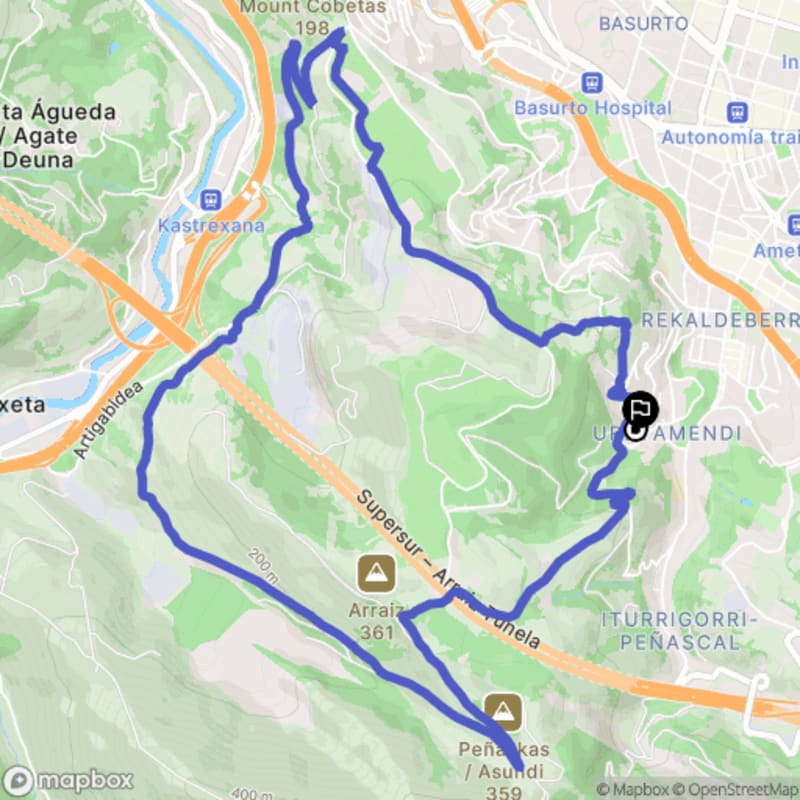 Randonnée au départ d'Errekalde, Bilbao : Exploration des sentiers nature - Bilbao